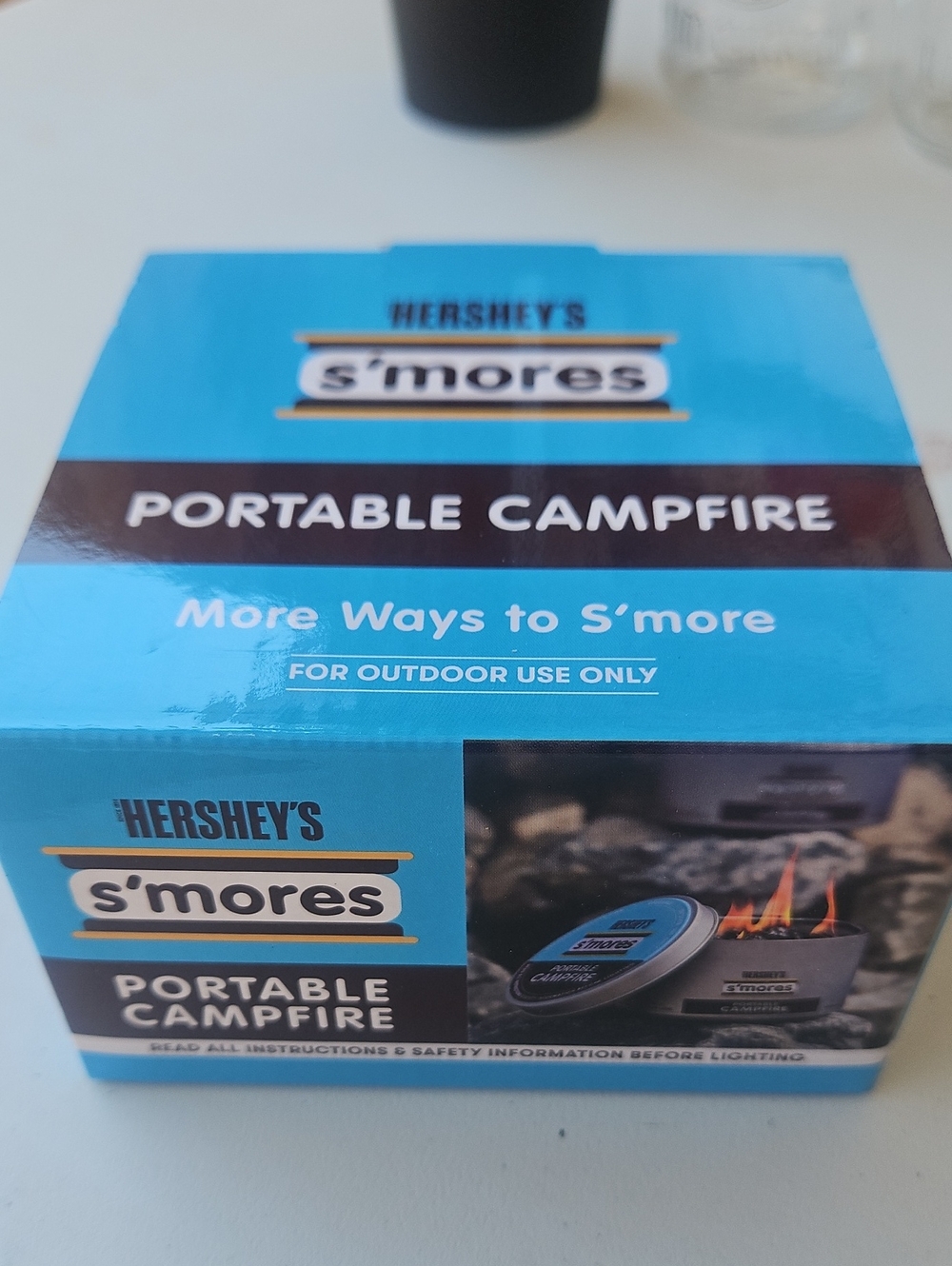 Hershey's S'mores Portable Campfire - Blue